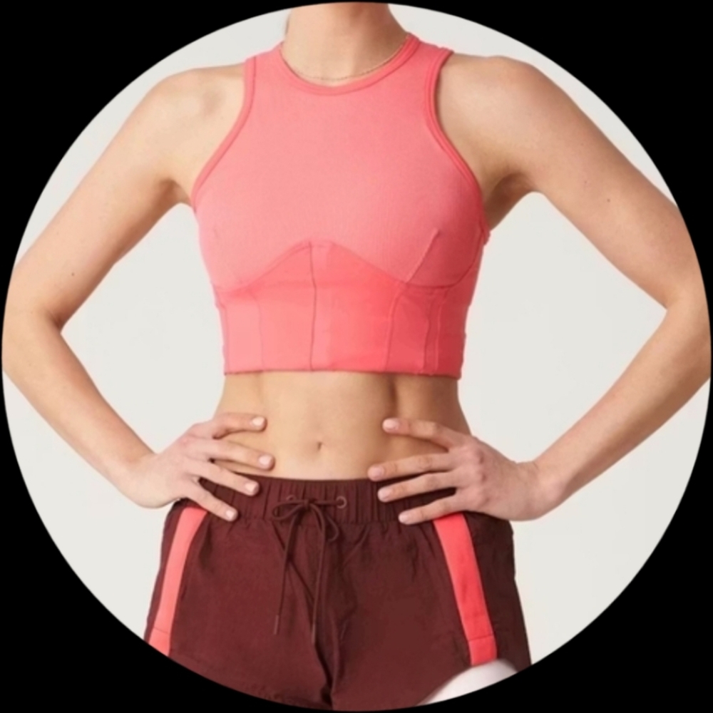 New Balance Pink Bandier Sports Tank (M)